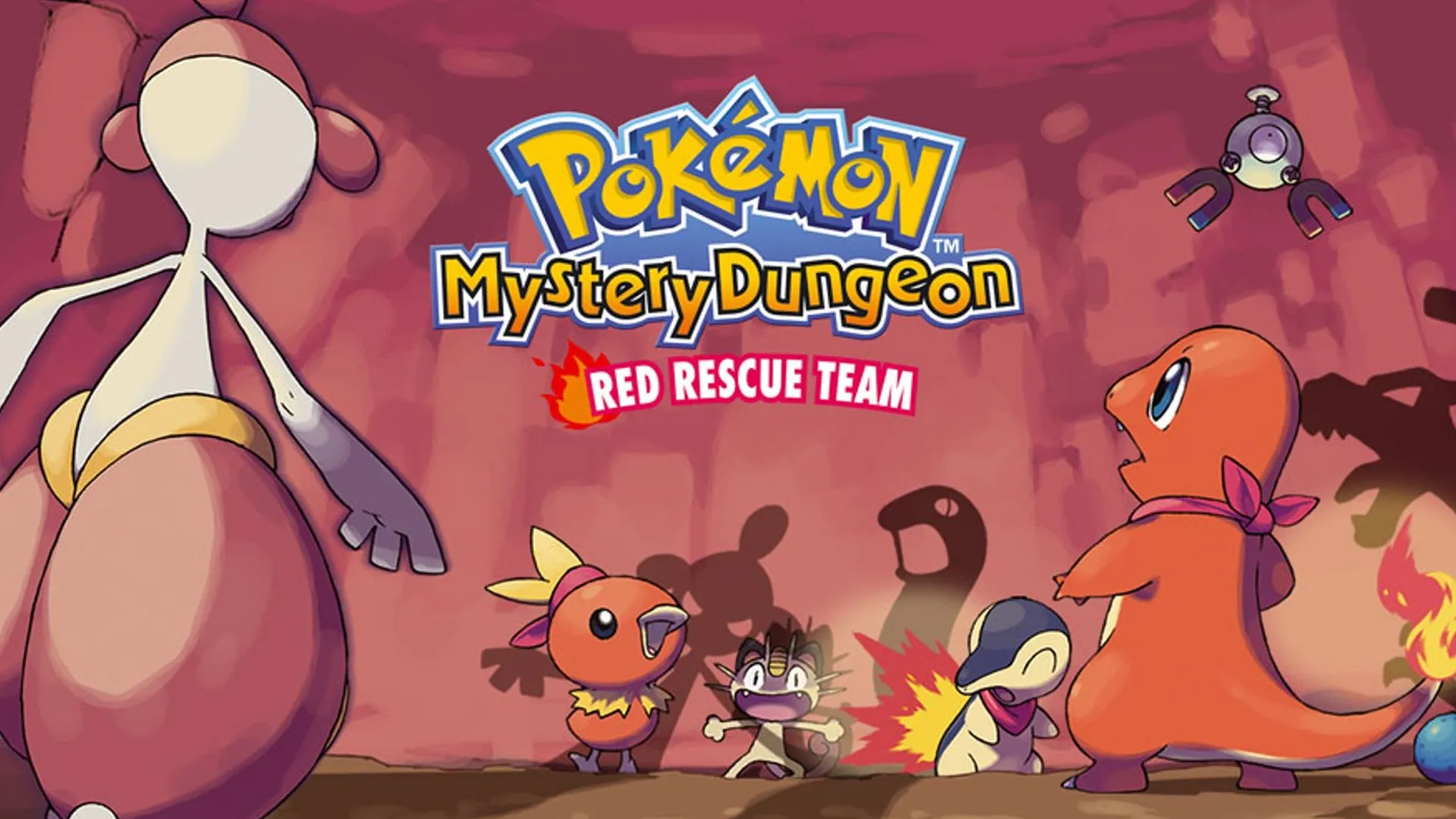 Pokemon Mystery Dungeon: Red Rescue Team Artwork